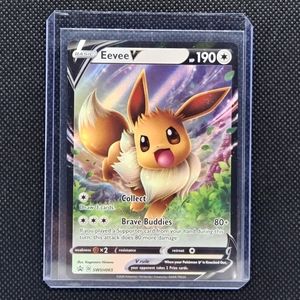 Eevee V Sword and Shield promo card